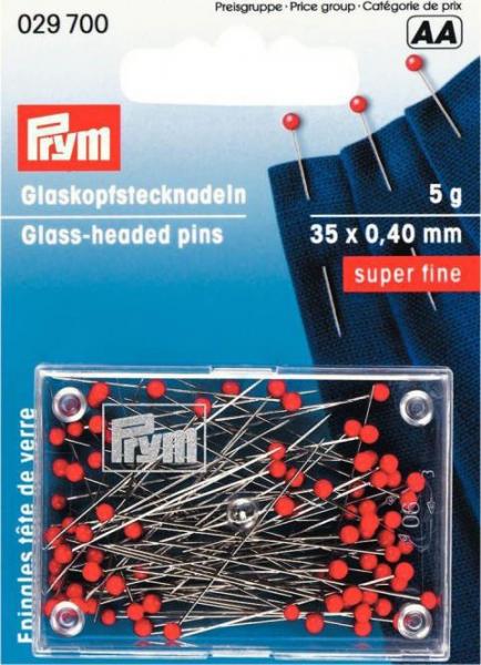 Prym Glaskopfstecknadeln Super fine 029700